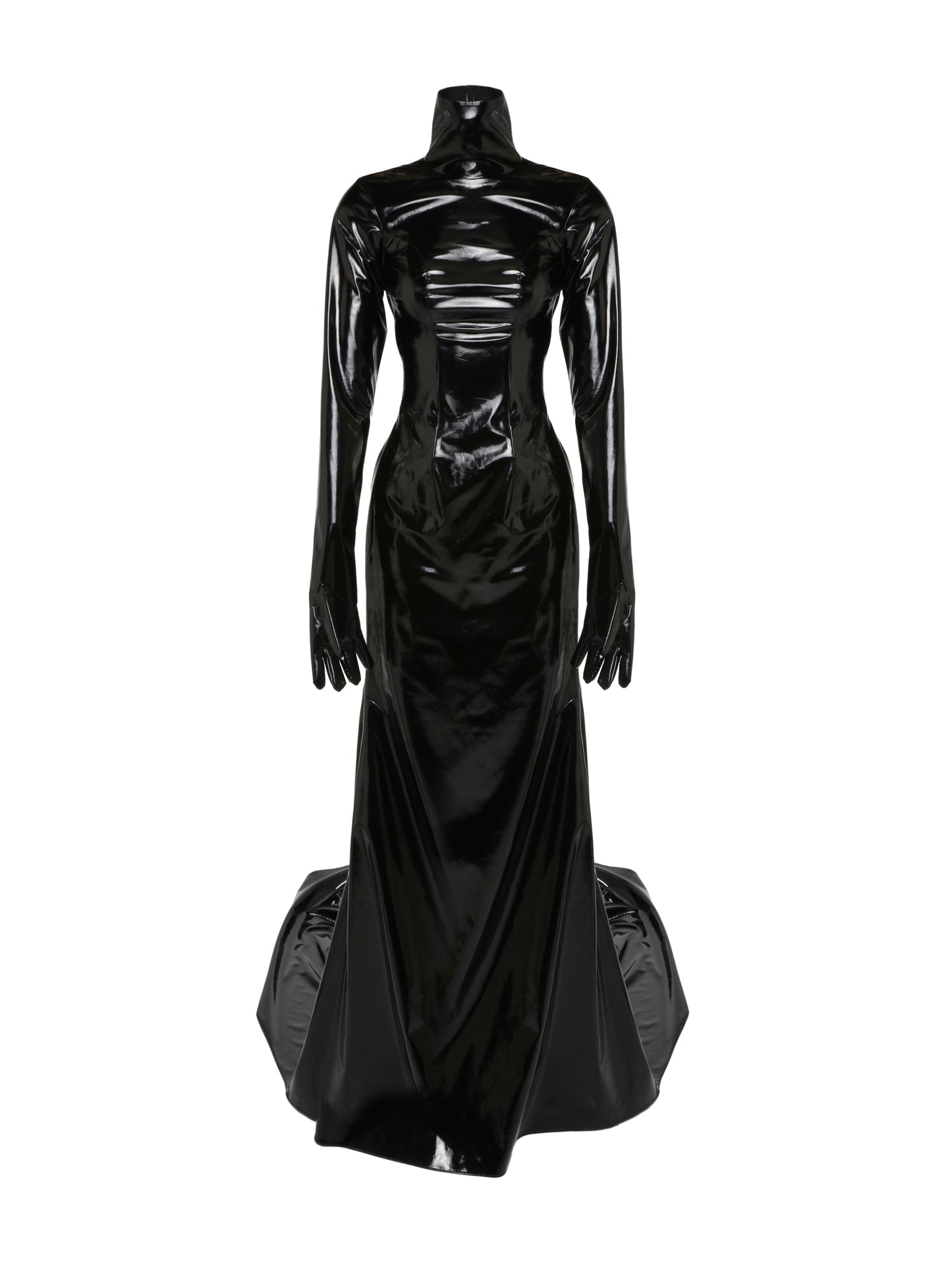 Black Lamé Dress