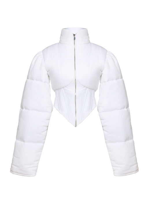 White Corset Jacket