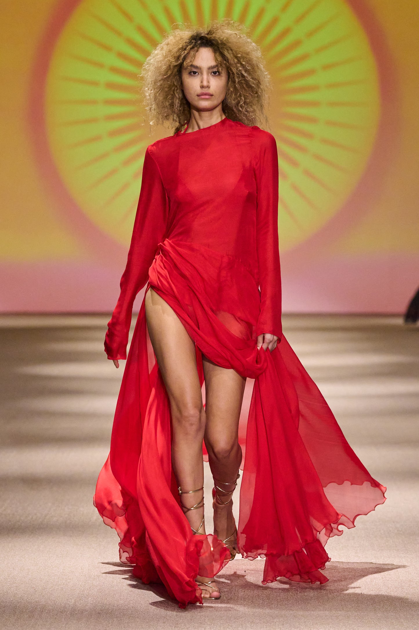 Look 17 Red Dress
